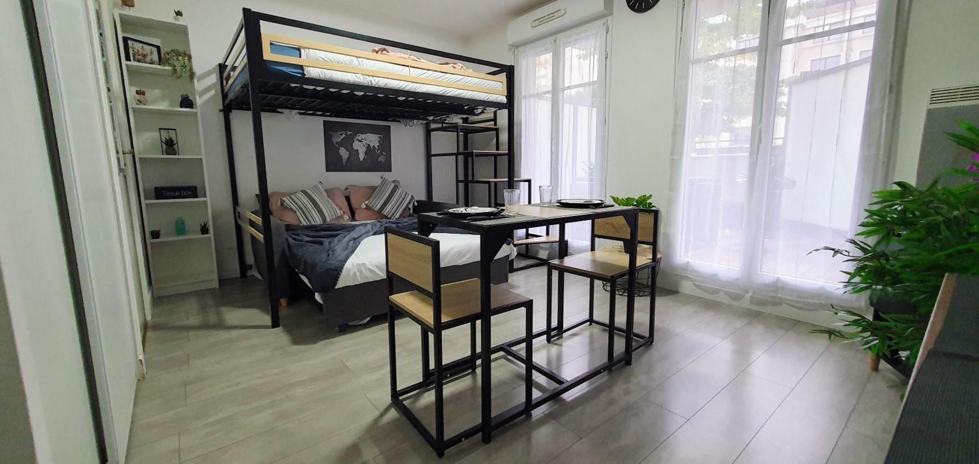 Studio - 1 Min Rer - 10Min Disney & 30 Min Paris - Free Parking & Wifi Lejlighed Bussy-Saint-Georges Eksteriør billede