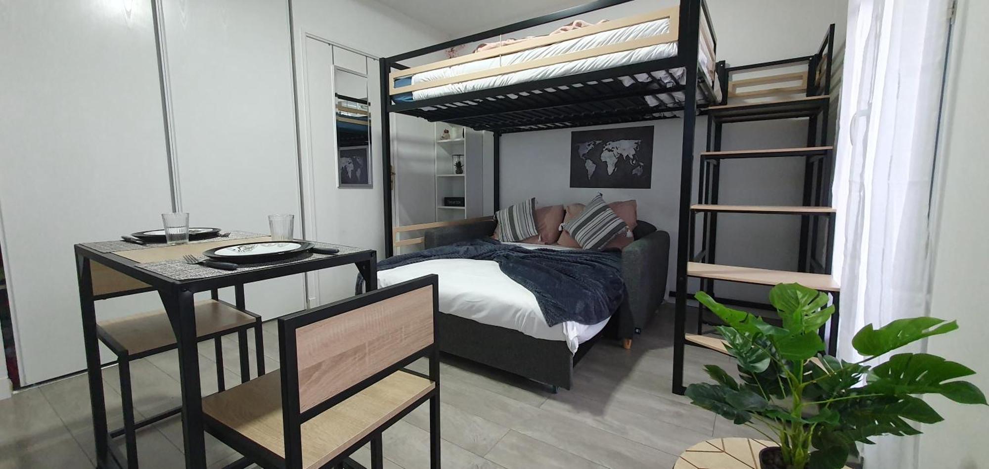 Studio - 1 Min Rer - 10Min Disney & 30 Min Paris - Free Parking & Wifi Lejlighed Bussy-Saint-Georges Eksteriør billede